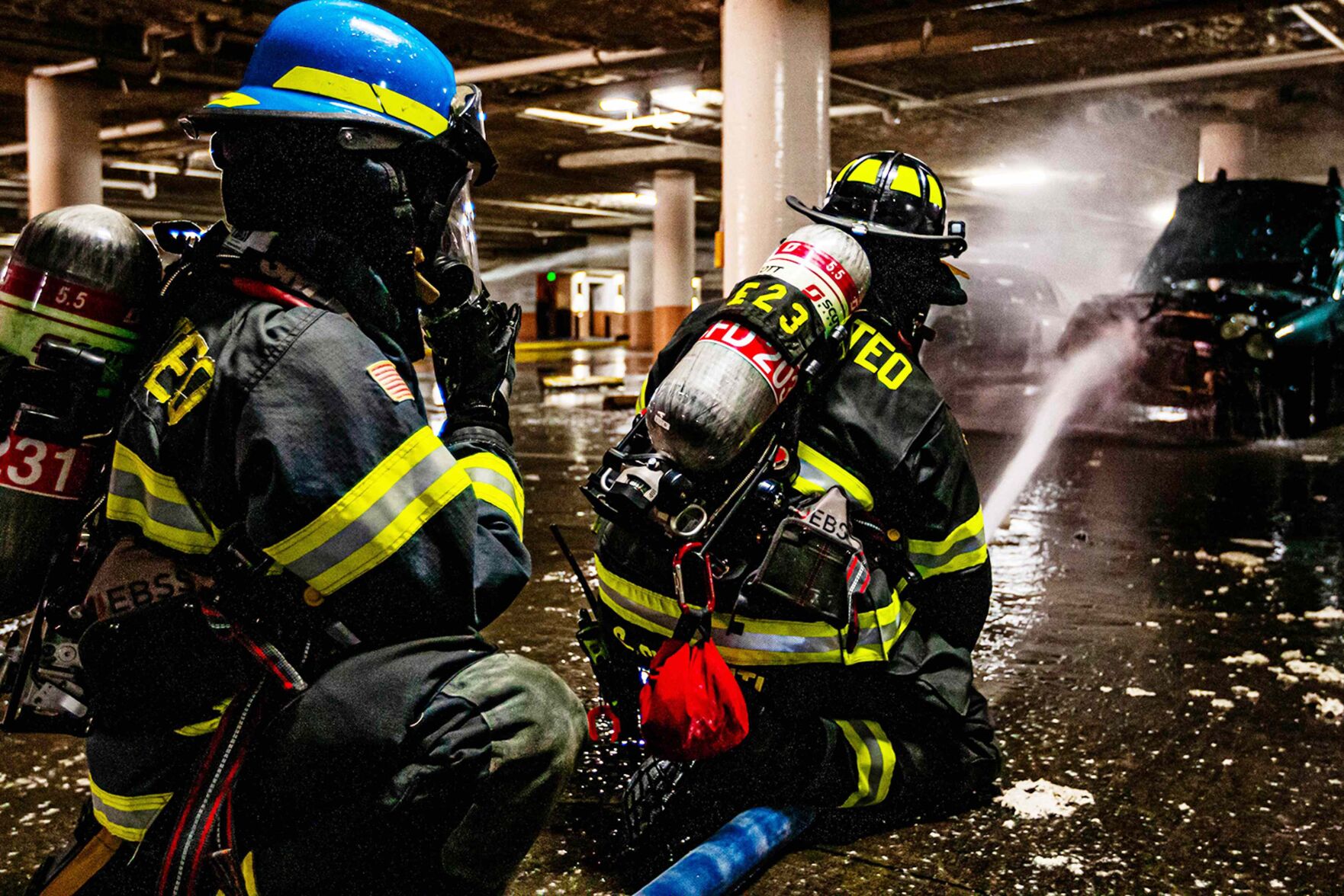 Training for EV fires